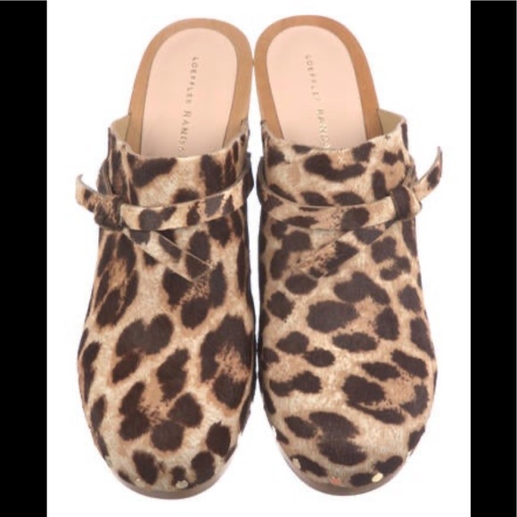 Loeffler Randall Ponyhair Animal Print Mules clogs slides Item#: R0750R - Picture 2 of 4